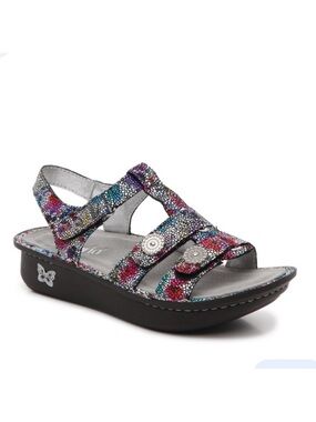 Alegria Kleo Platform Sandal Blissful Print Gladiator Printed Snake Multi Size 7